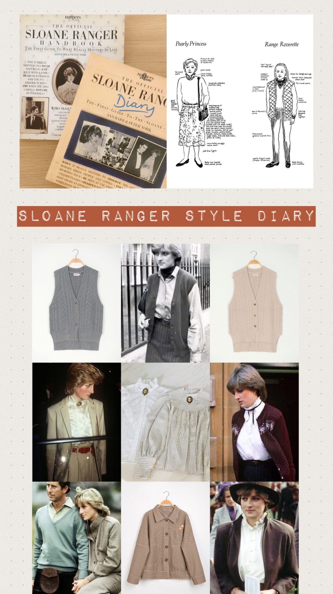 Dress like Princess Diana | The Sloane Ranger