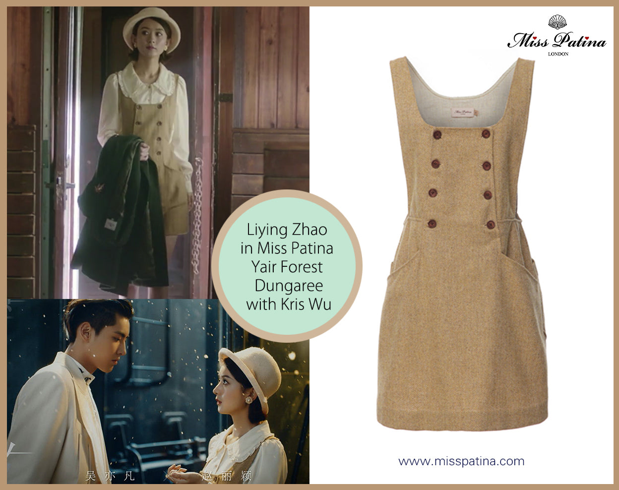 Spotted! Actress Liying Zhao in Miss Patina!