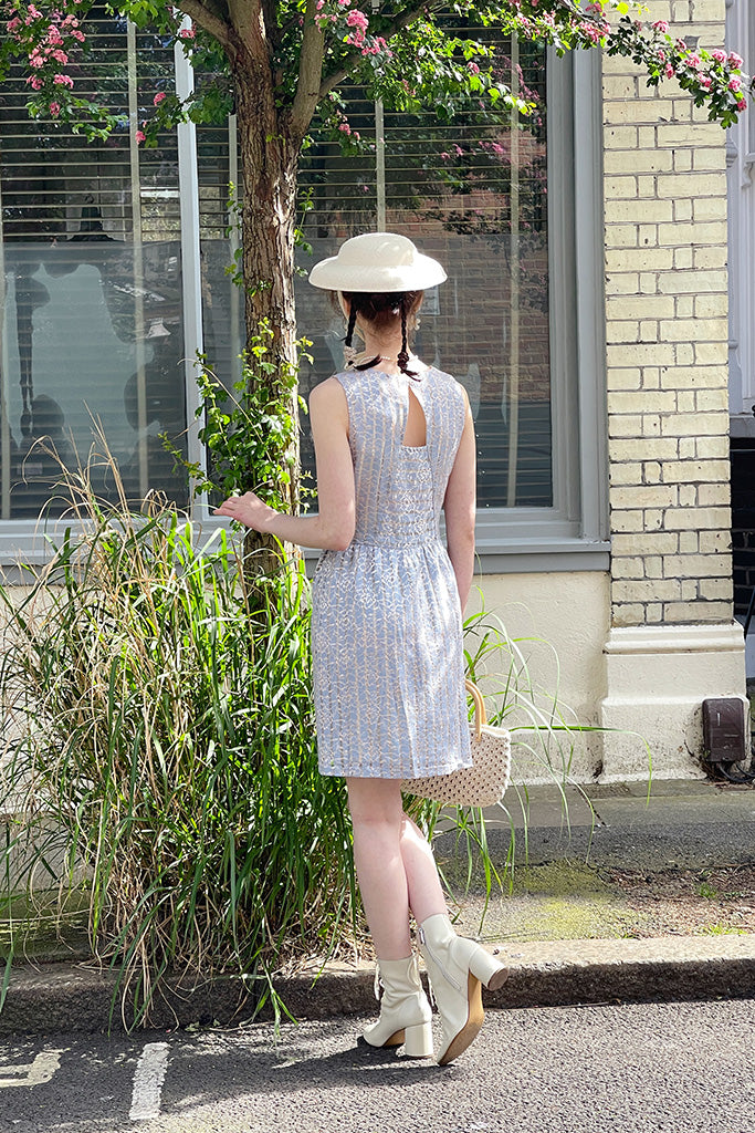 Lace Luxe Dress (Stripey Lace)