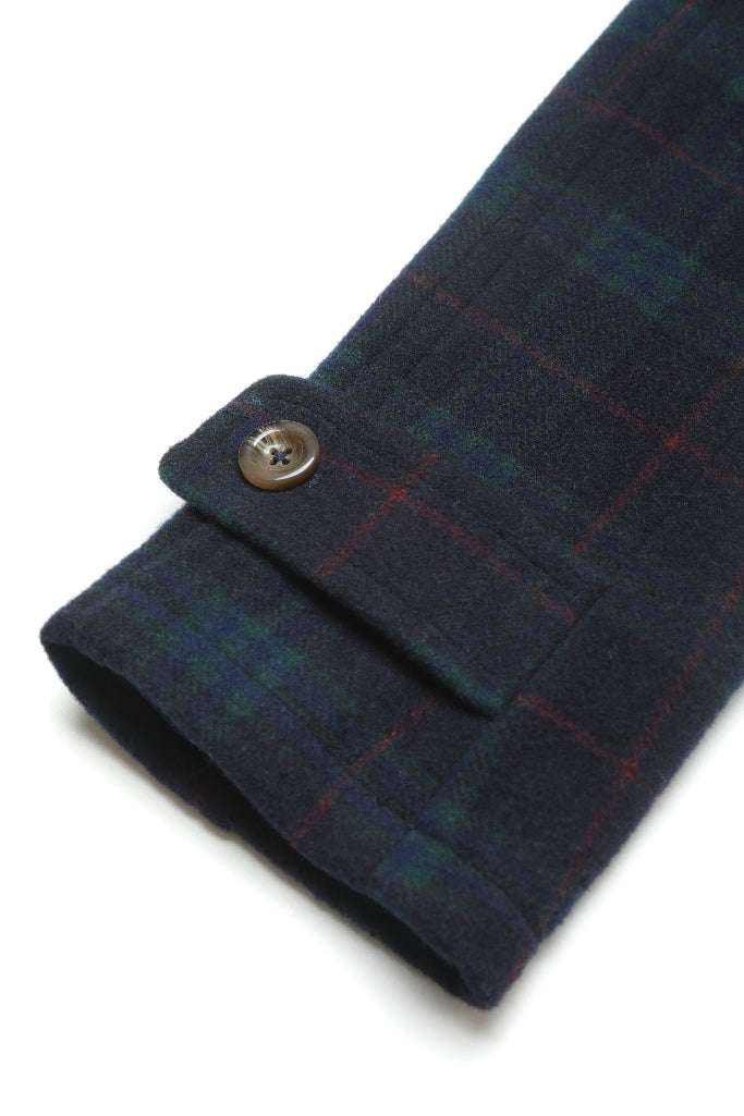 Caledonian Wool Duffle Coat (Tartan)