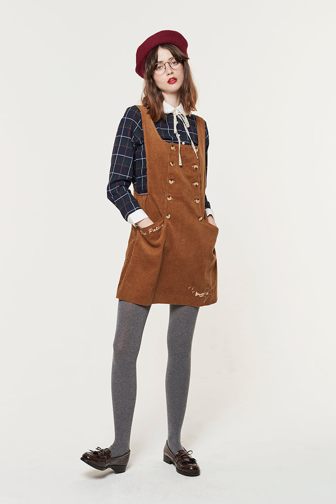 Moorland Melody Pinafore (Toffee)