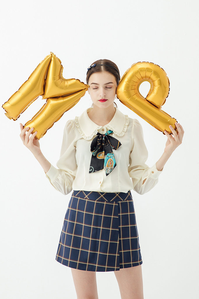 Preppy Check Skort