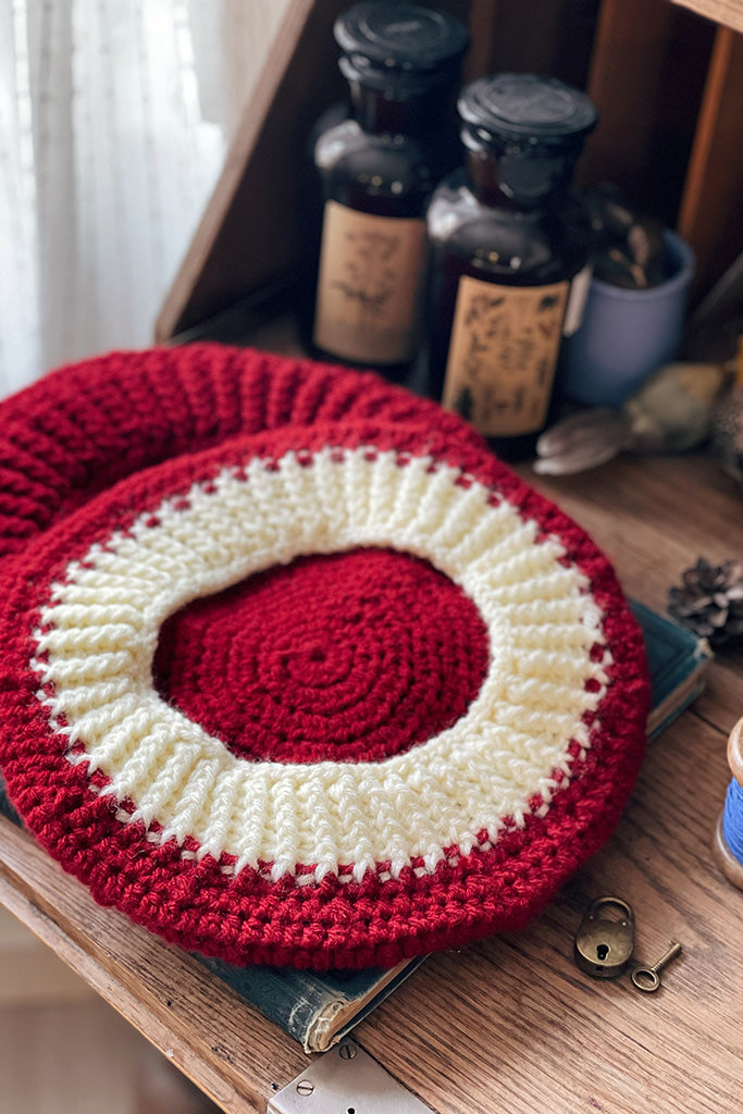 Handmade Crochet Mushroom Hat