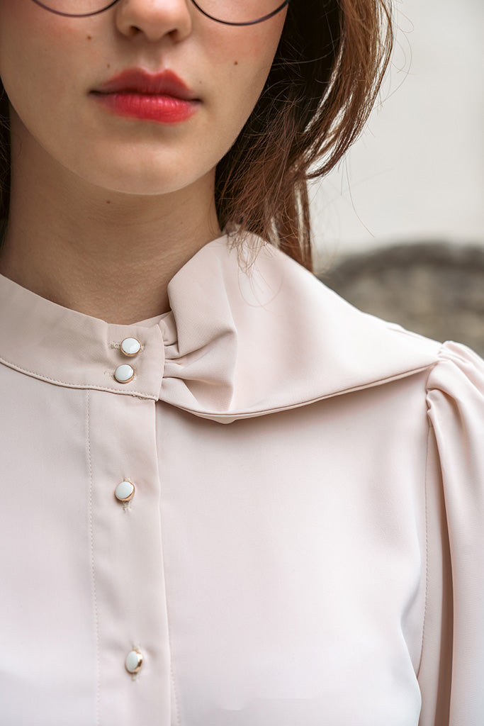 Kingley Bow Collar Shirt