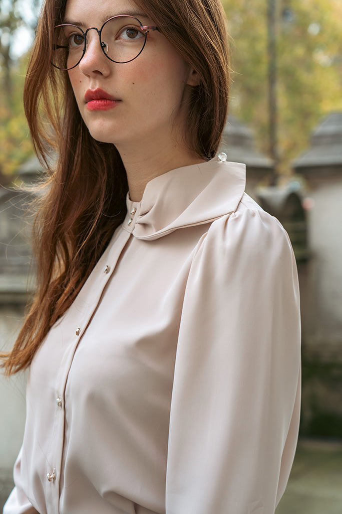 Kingley Bow Collar Shirt
