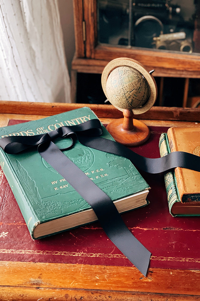 Katie Black Bow Hair Tie