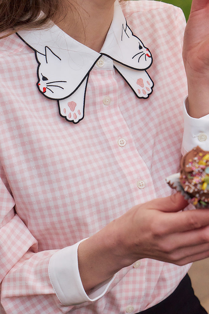 Kitty Bow Shirt (Pink)