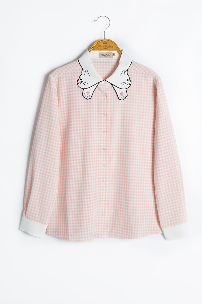Kitty Bow Shirt (Pink)