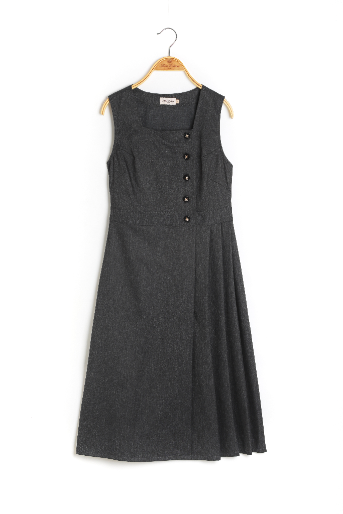 Garthwaite Academia Pinafore Dress