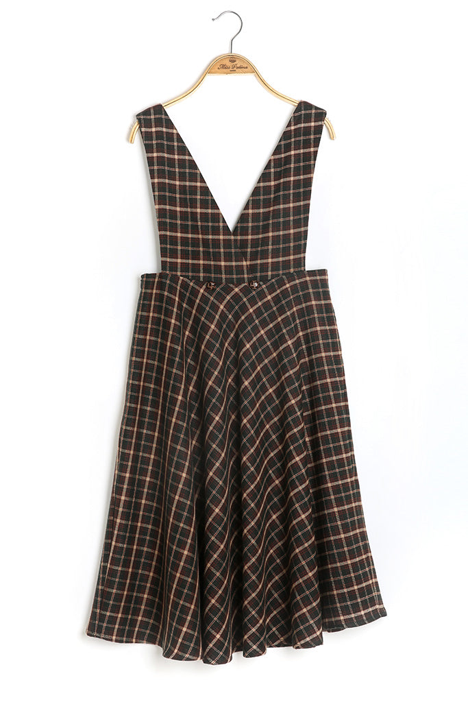 Serpentine Pinafore Dress