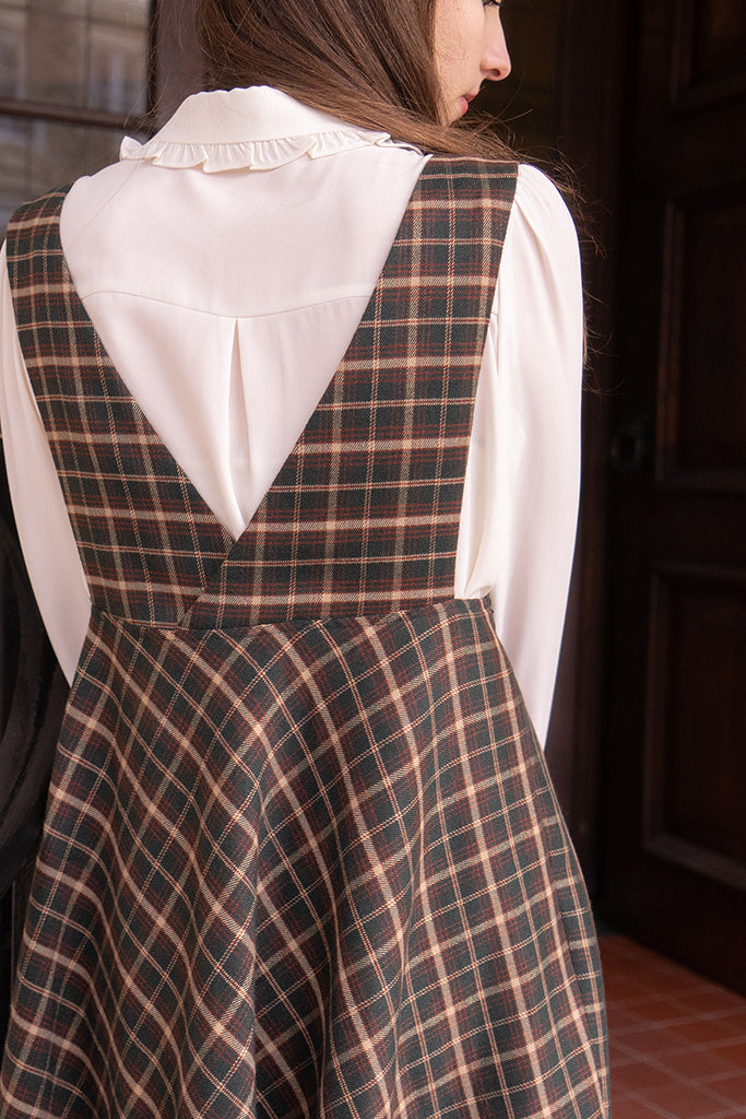 Serpentine Pinafore Dress