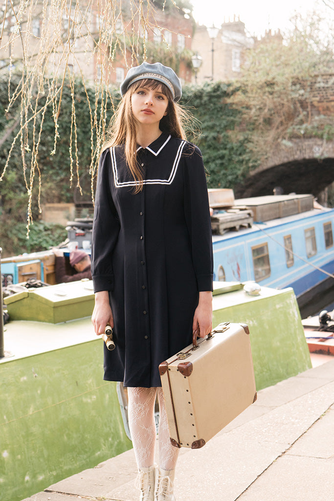 【miss patina】Maritime Sailor ワンピース Maritime Sailor Dress – Miss Patina