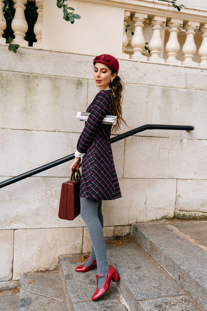 Adelfa Tartan Dress
