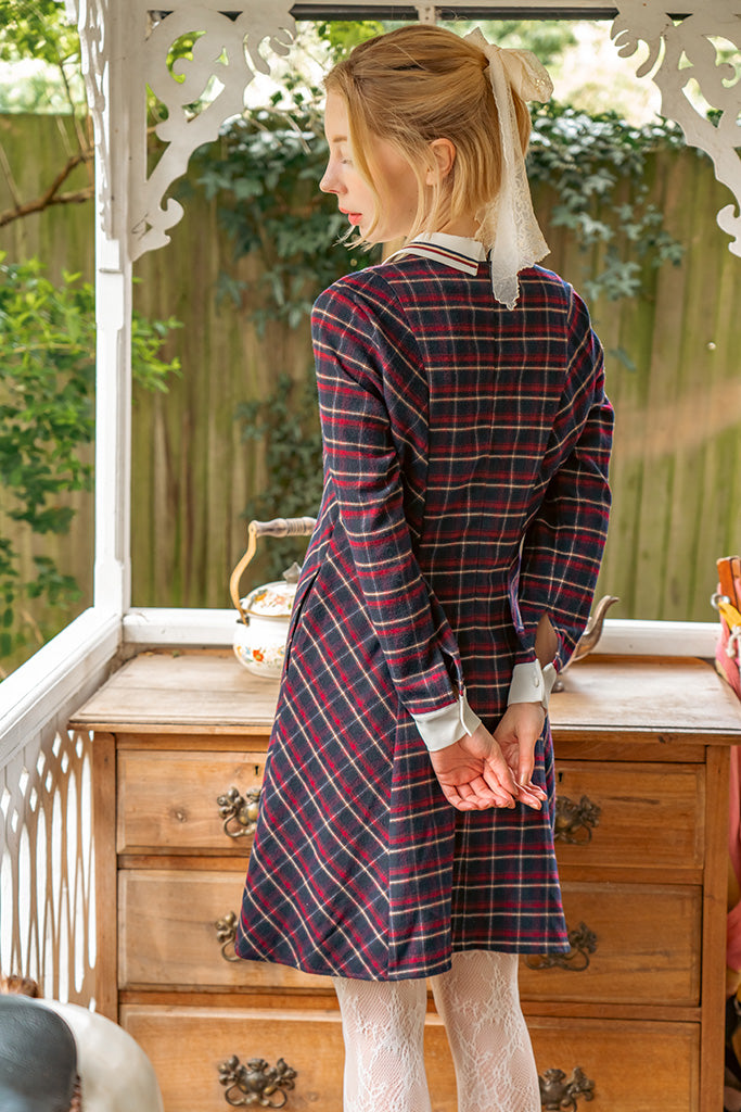 Adelfa Tartan Dress