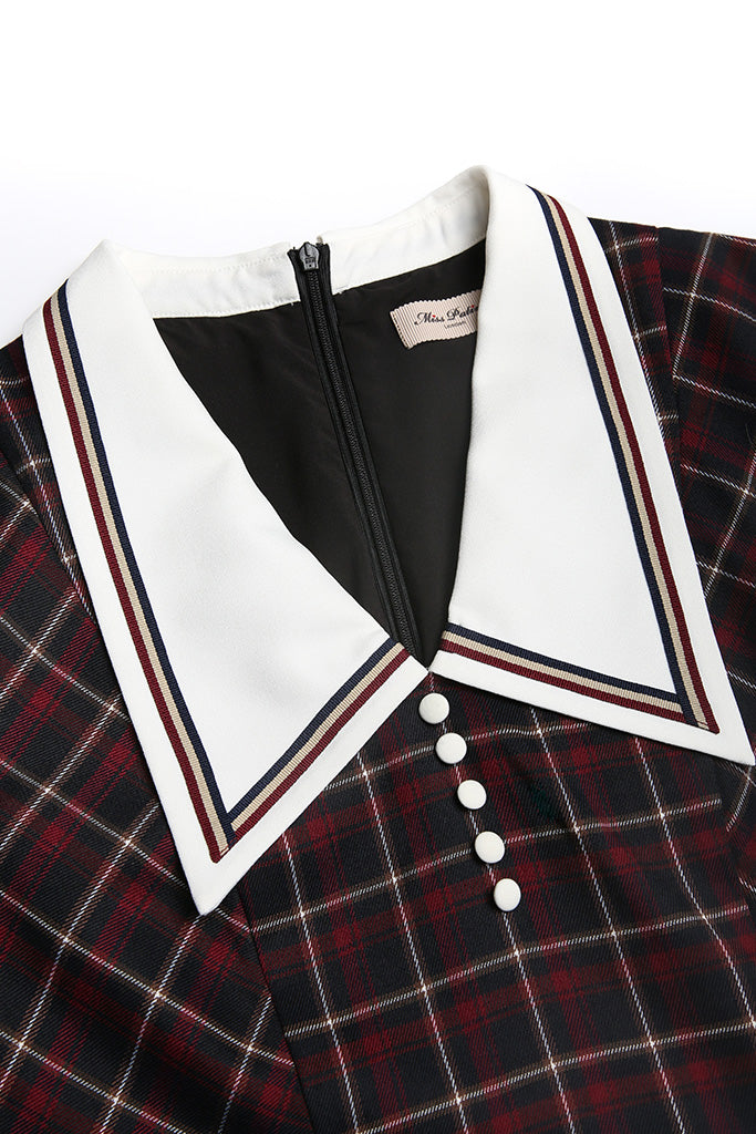 Adelfa Tartan Dress