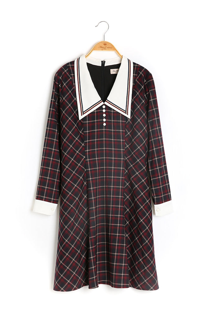 Adelfa Tartan Dress