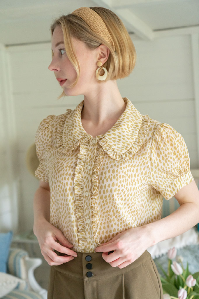 Enid Safari Blouse