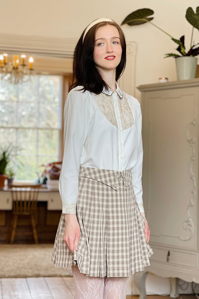 Cher Gingham Skirt