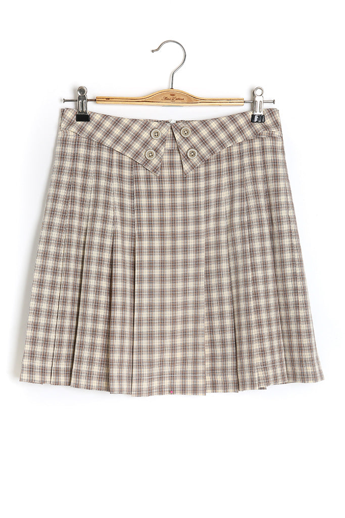 Cher Gingham Skirt