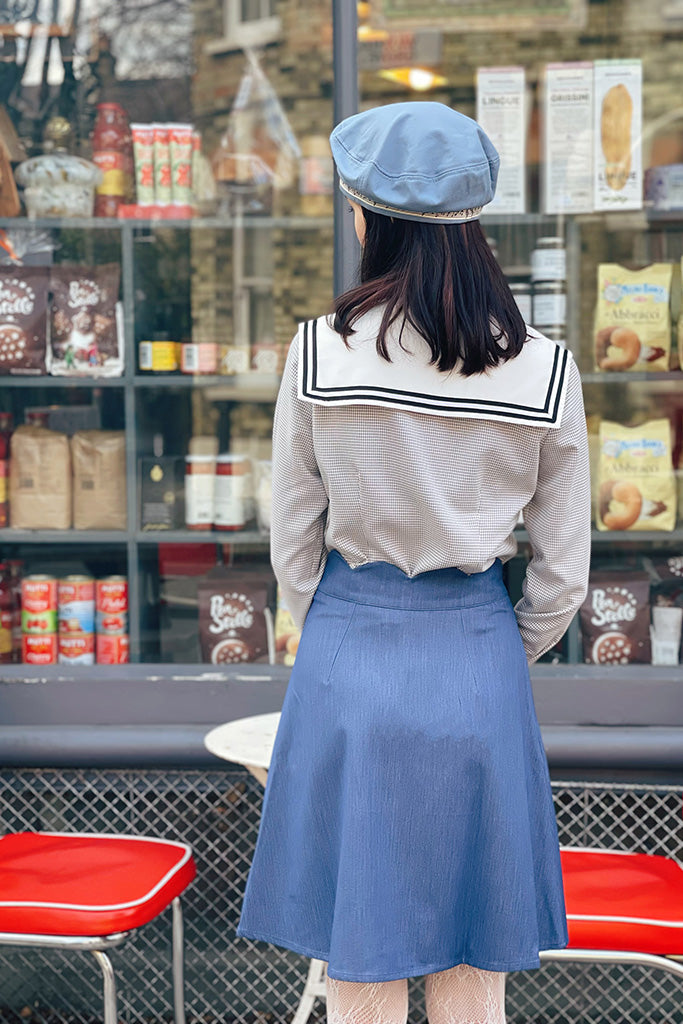 Isla Denim Petal Skirt