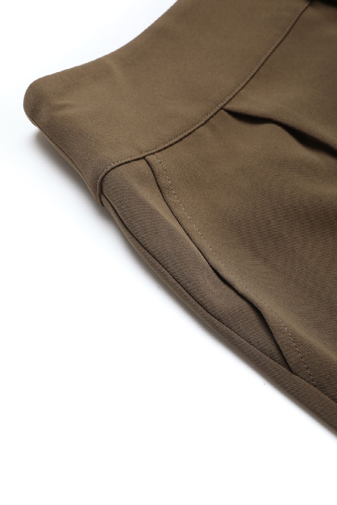 High-Waisted Safari Shorts