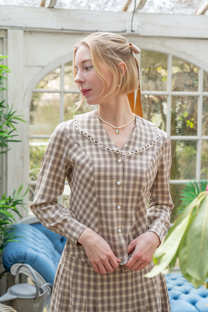 Cher Gingham Blouse