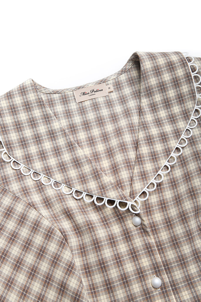 Cher Gingham Blouse
