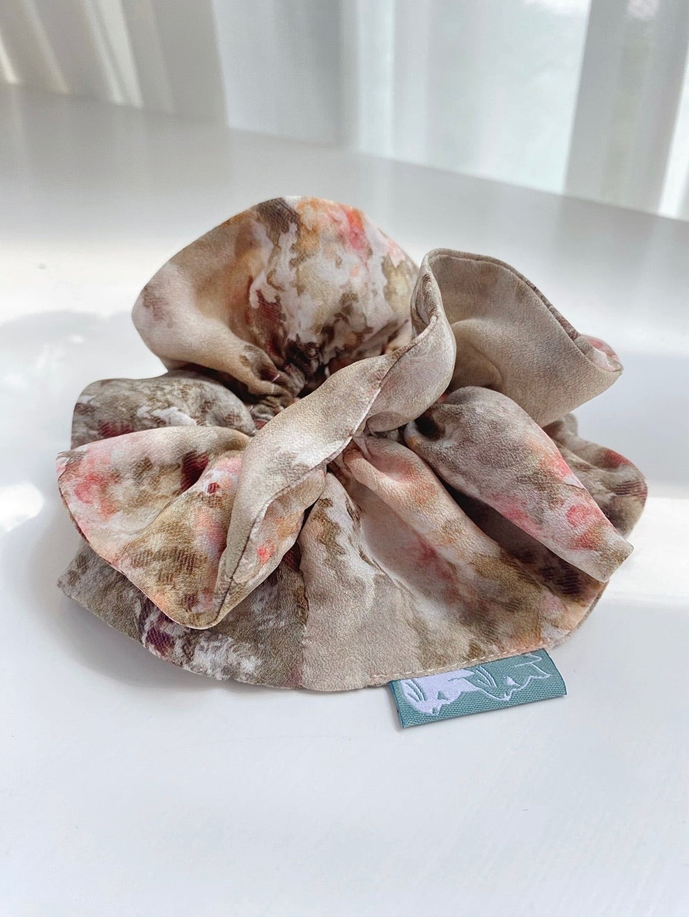 Handmade Monet Scrunchie