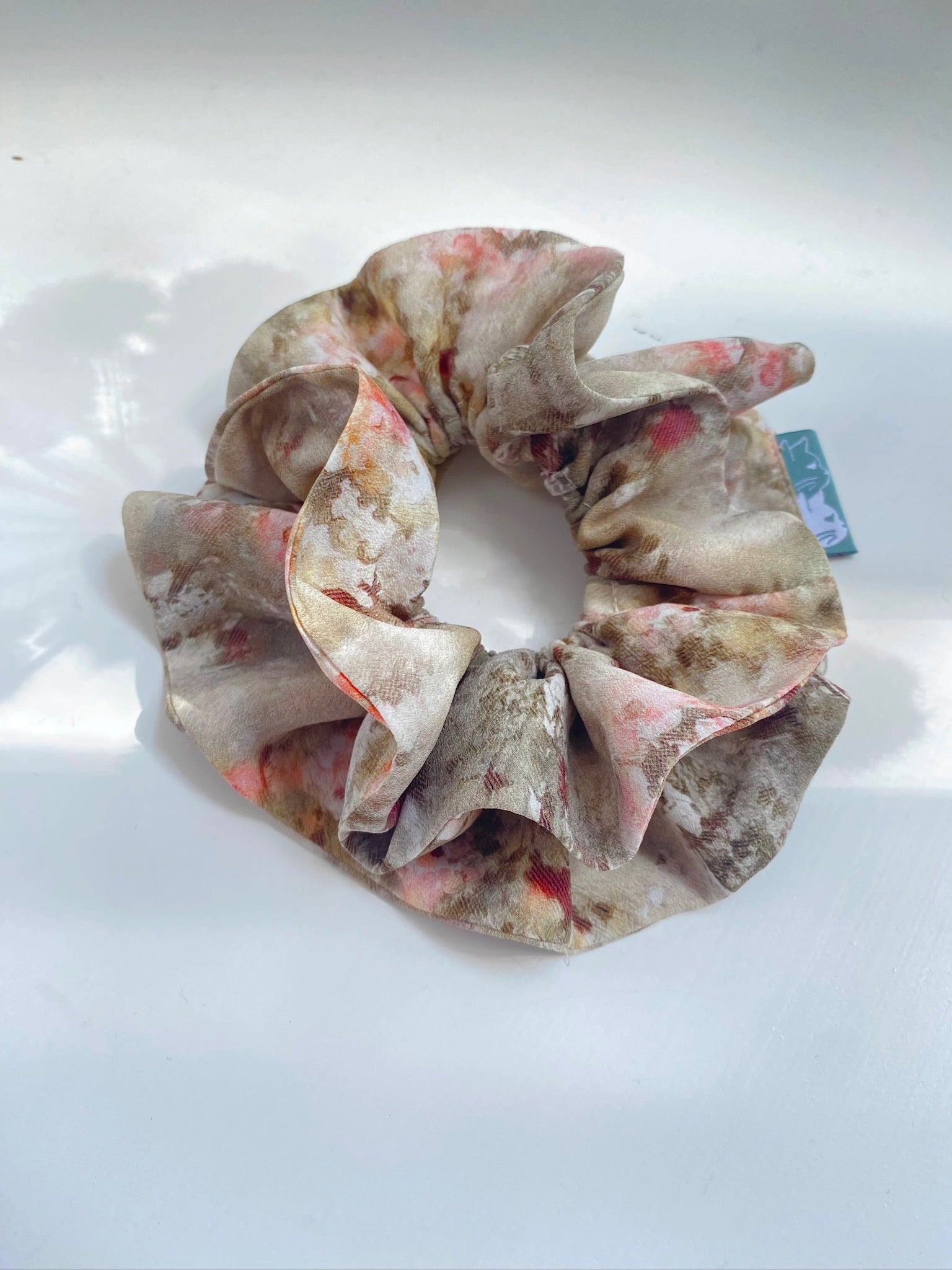 Handmade Monet Scrunchie