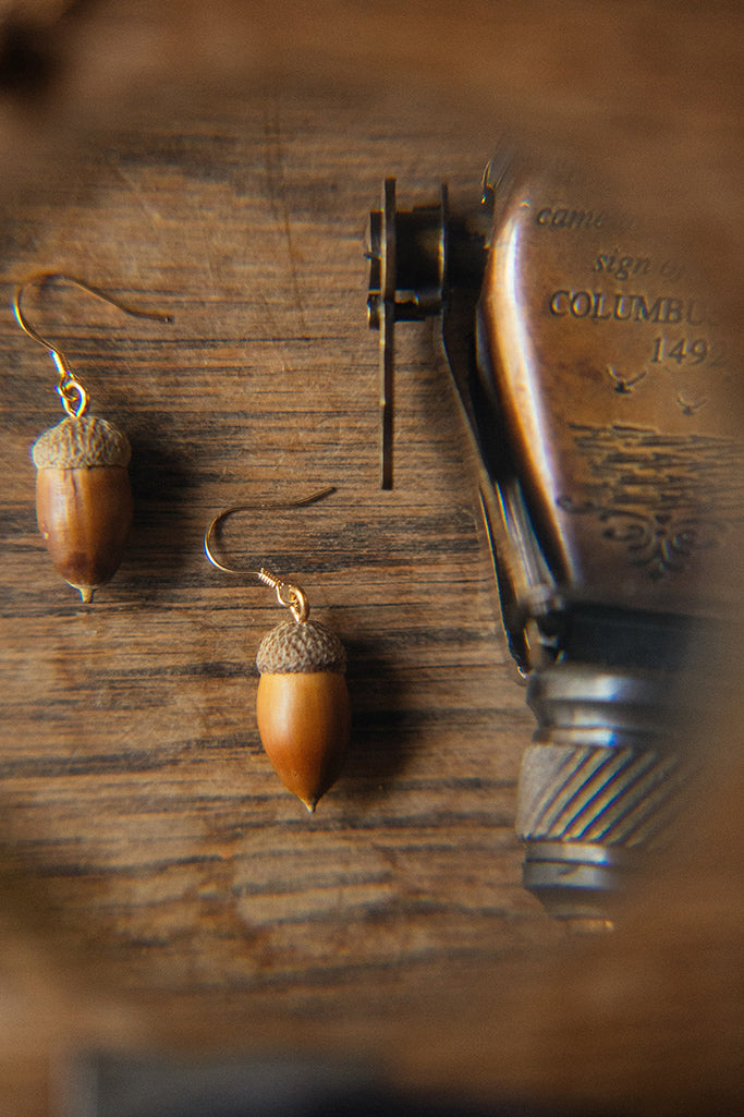 Acorn Drop Earrings