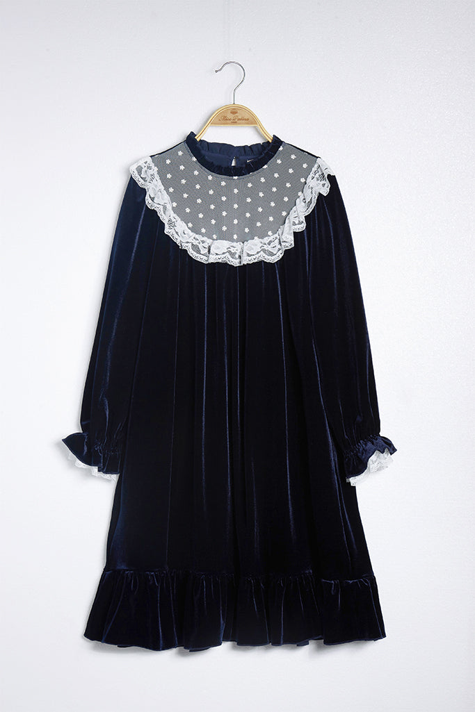 Adelaide Velvet Dress