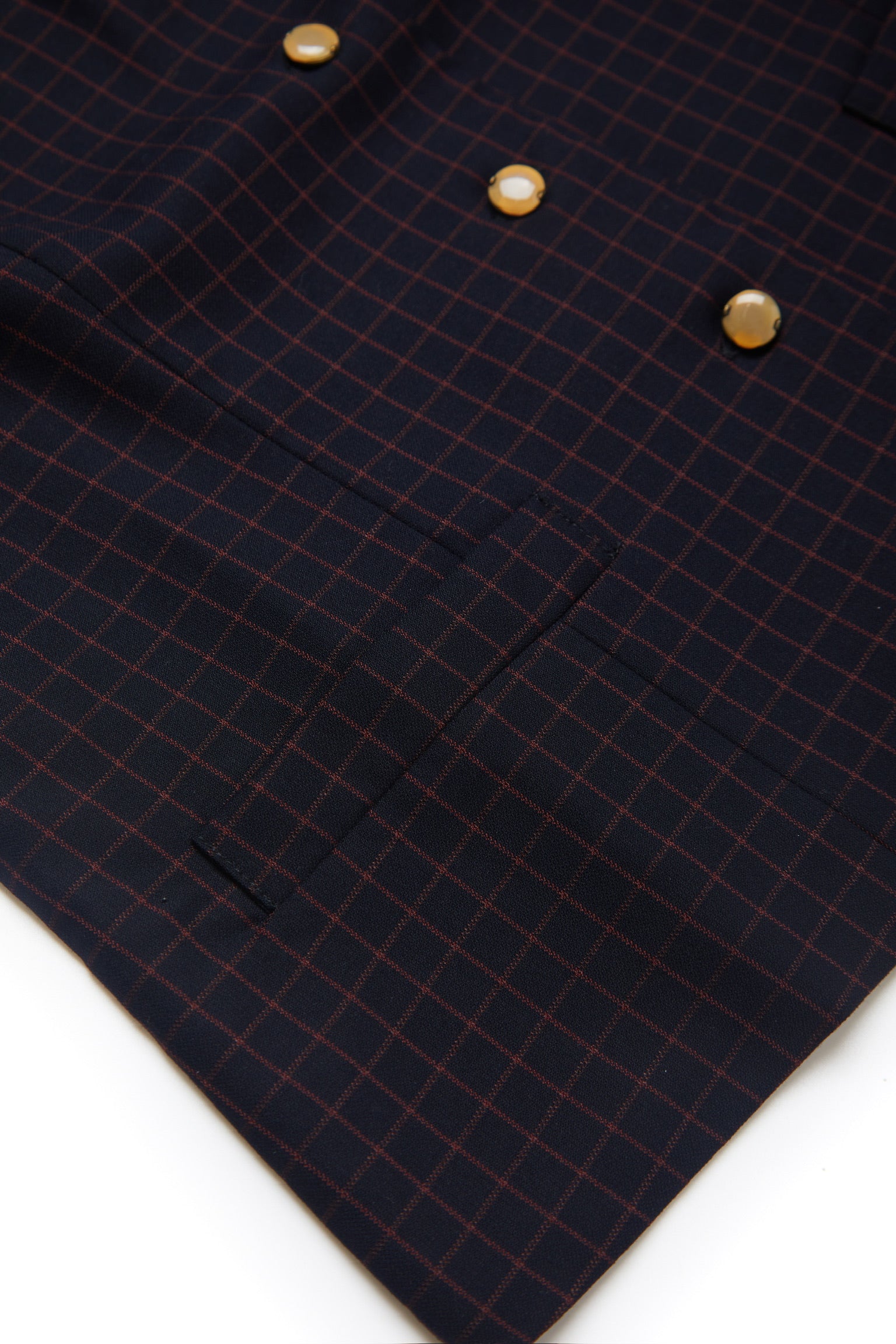 Agatha Navy Waistcoat (Petite)