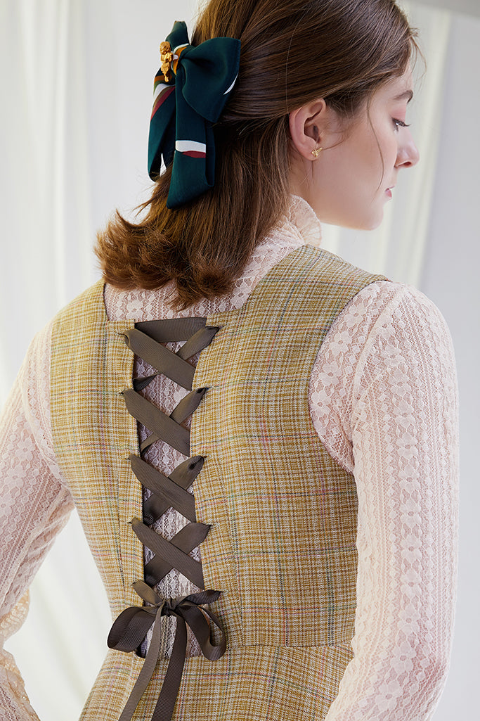 Angel Bow Hair Clip (Teal)