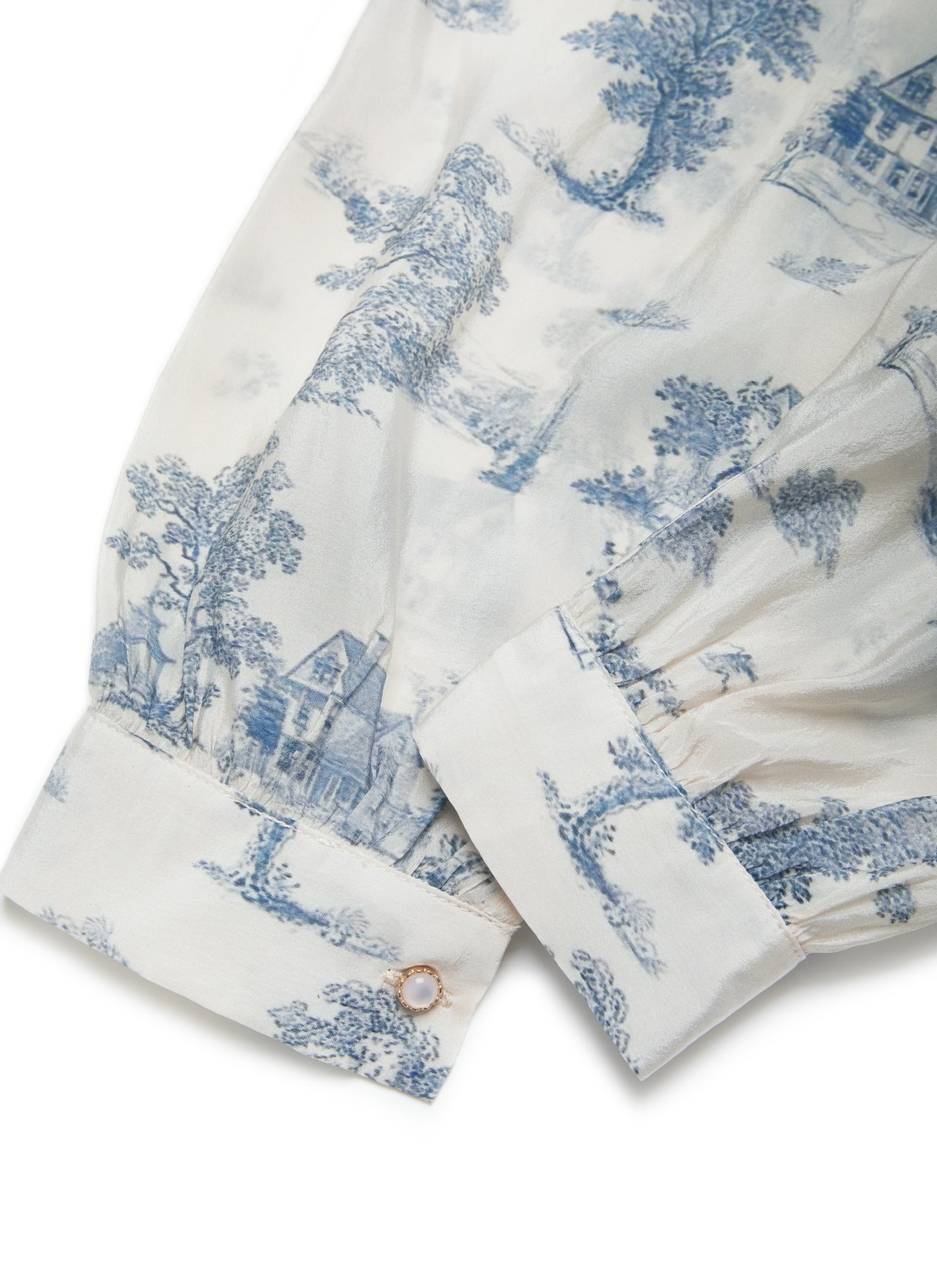Antique Porcelain Wrap Dress
