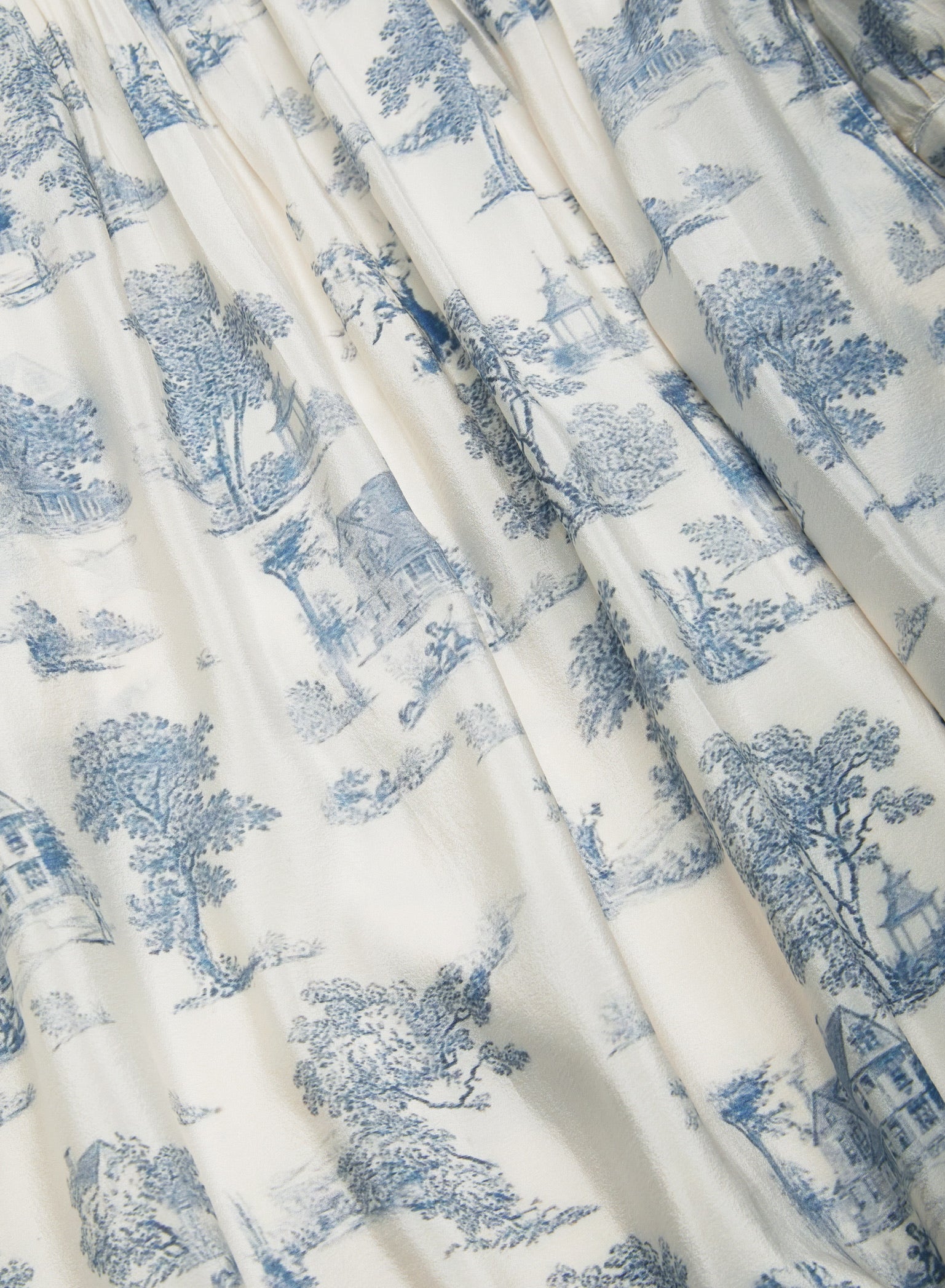Antique Porcelain Wrap Dress
