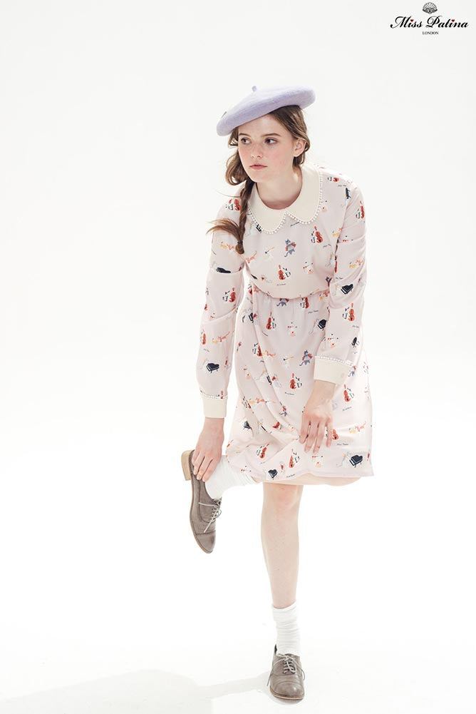 Aristocat Dress (Pink)