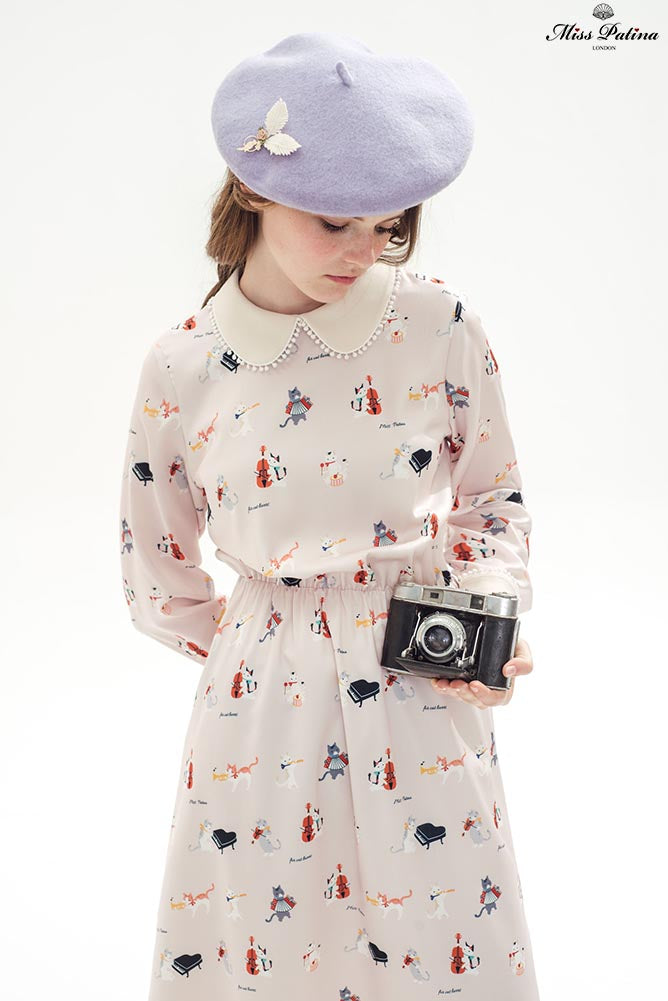 Aristocat Dress (Pink)