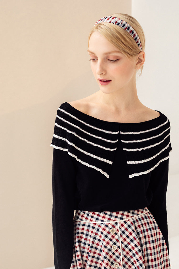 Audrey Reversible Jumper (Black)