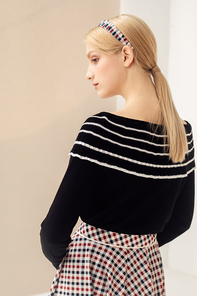 Audrey Reversible Jumper (Black)