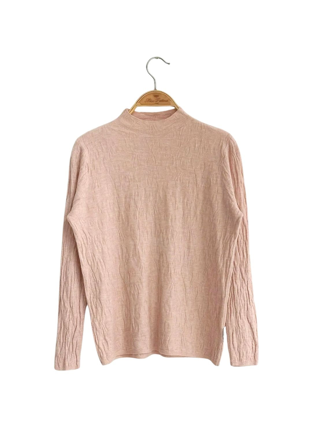 Autumn Grove Knit Top (Baby Pink)