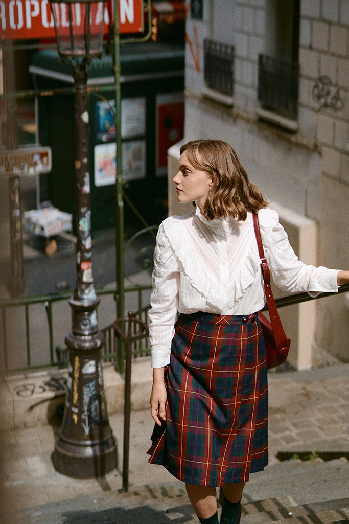 Batiste Prairie Blouse