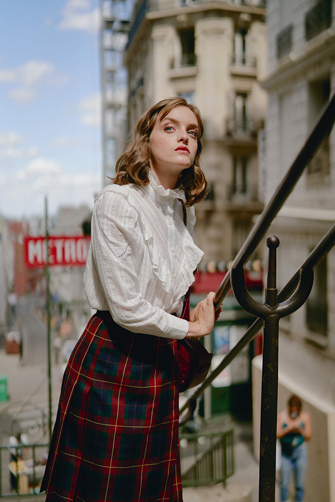 Batiste Prairie Blouse