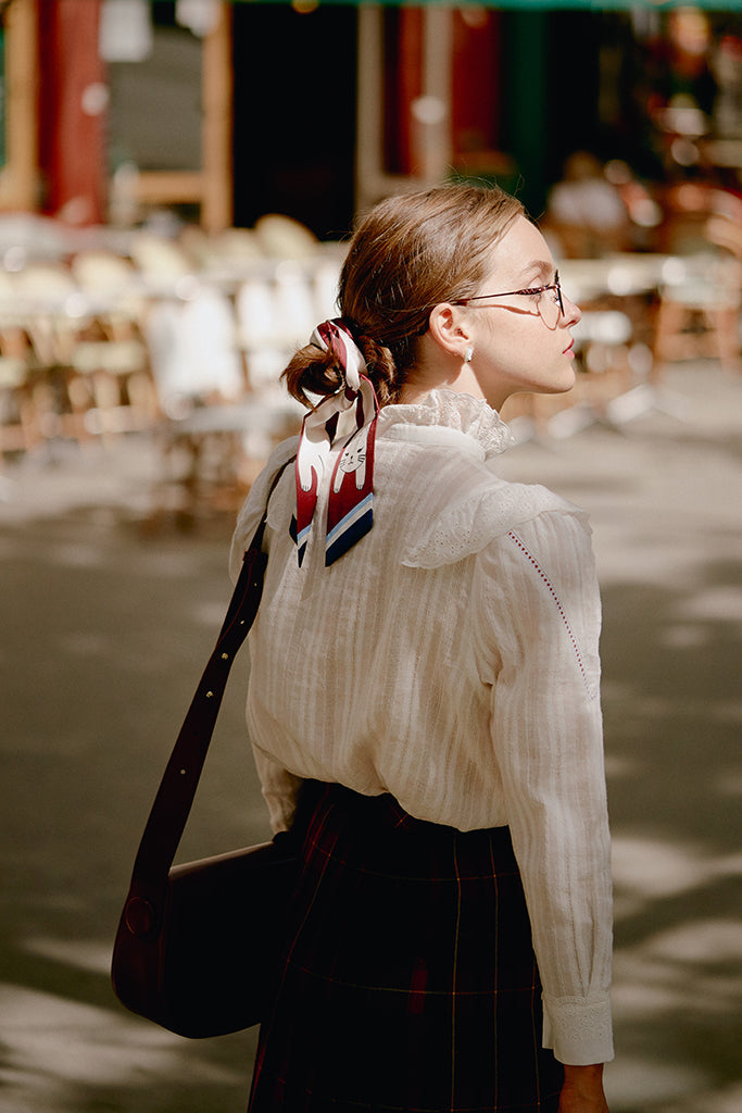 Batiste Prairie Blouse