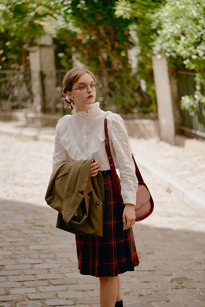 Batiste Prairie Blouse