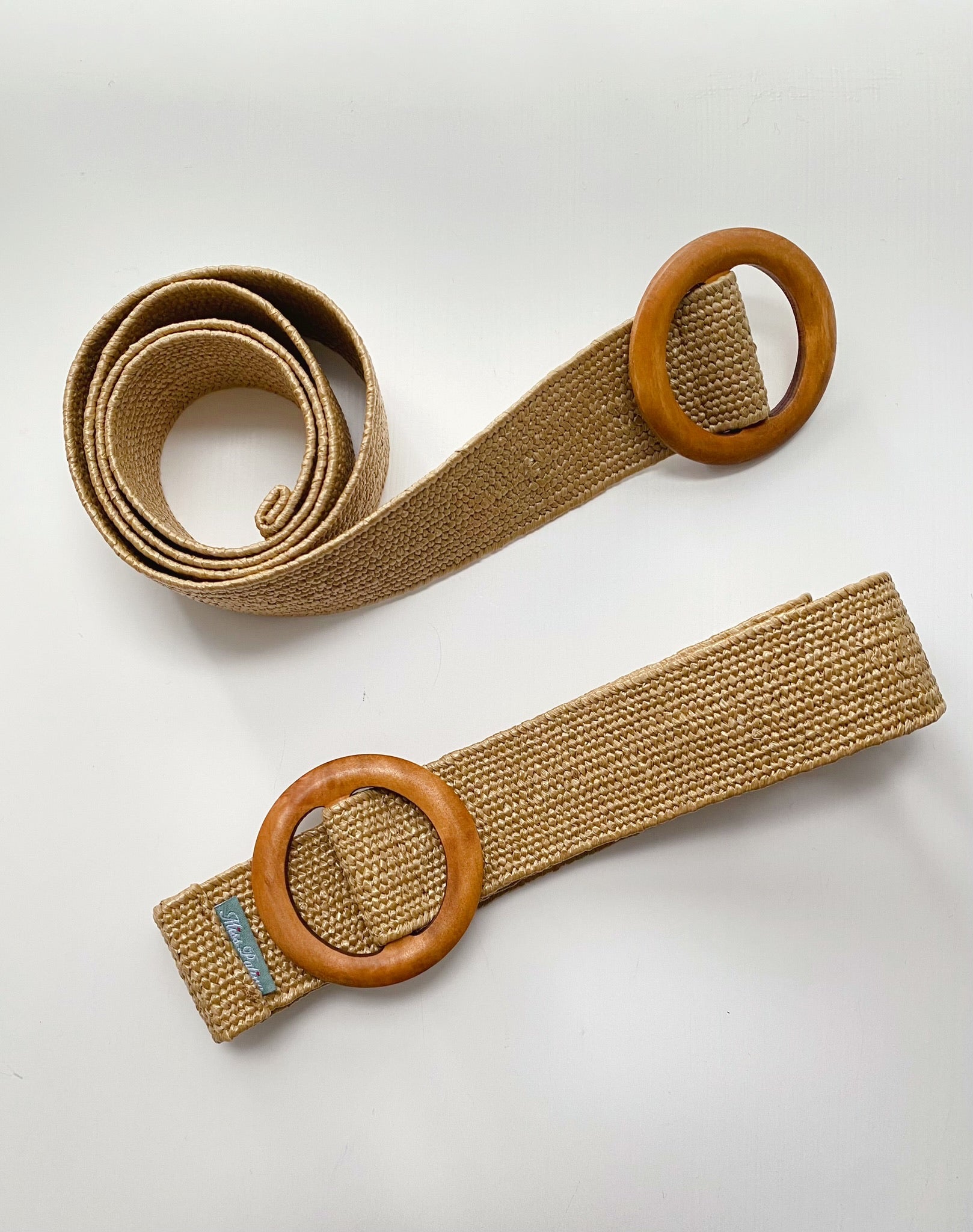 Bohemian Raffia Effect Belt