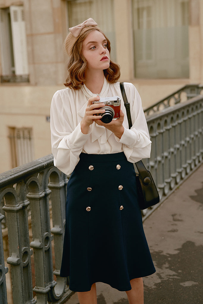 Camille Midi Skirt