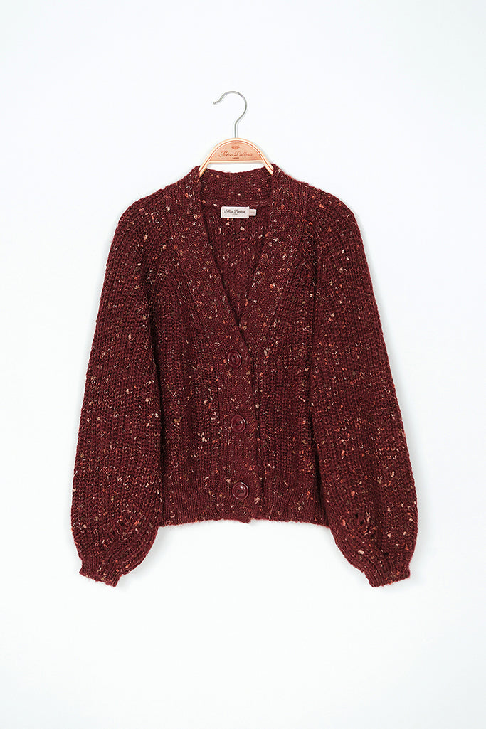 Cheltenham Cardigan (Rasberry)