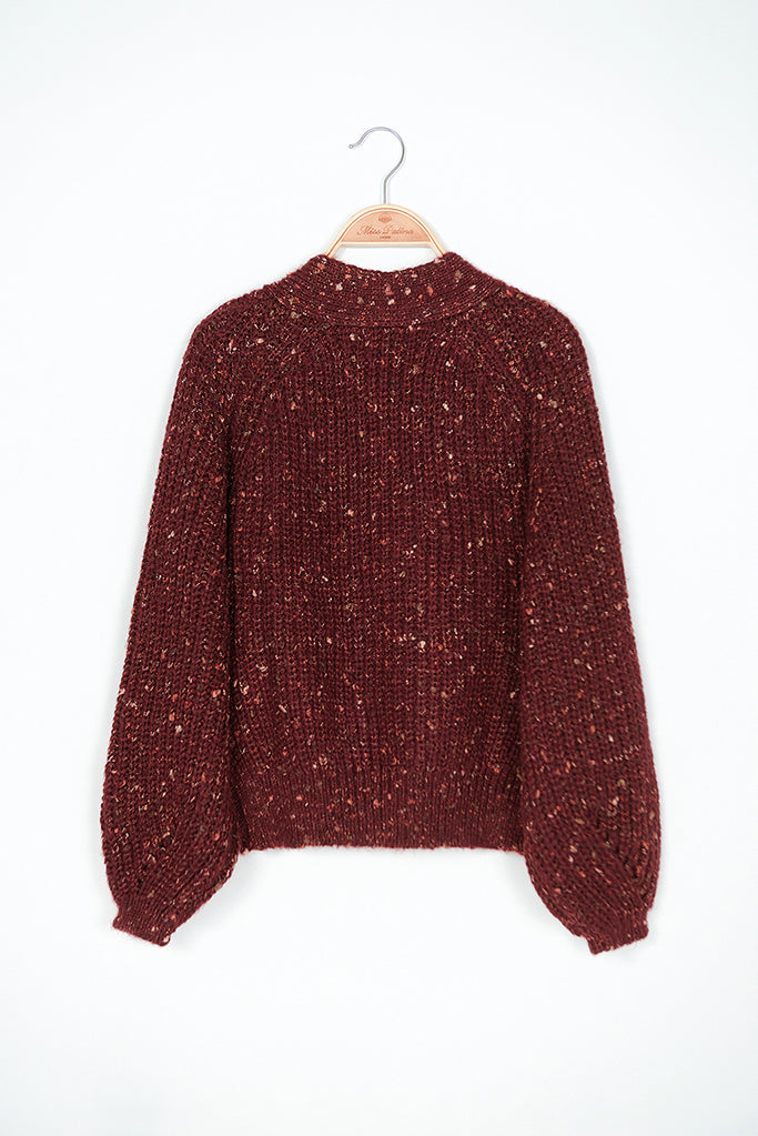 Cheltenham Cardigan (Rasberry)
