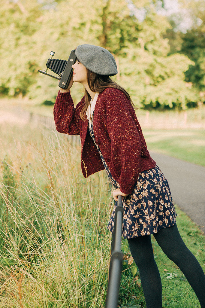 Cheltenham Cardigan (Rasberry)