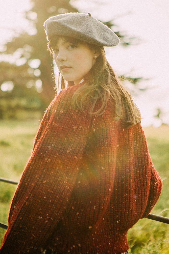 Cheltenham Cardigan (Rasberry)